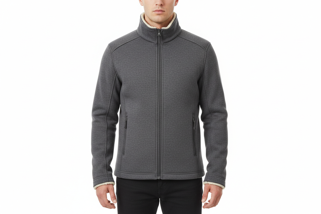 Lined Fleece Jacket - Voorkant