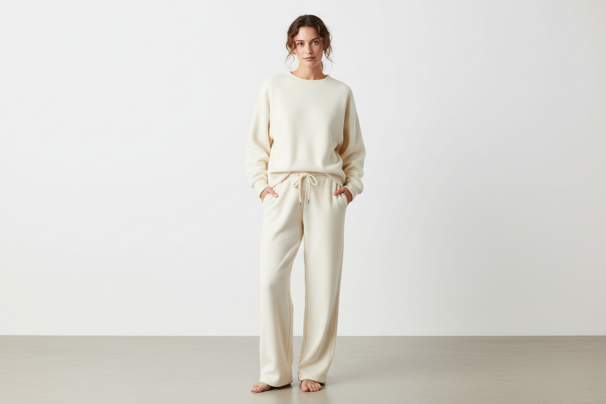 Fleece Lounge Set - Voorkant
