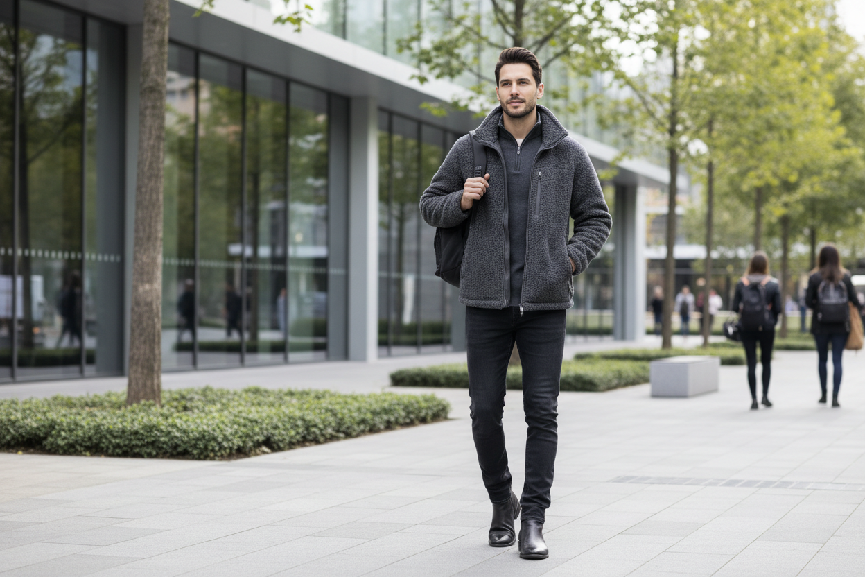 Lined Fleece Jacket - Lifestyle