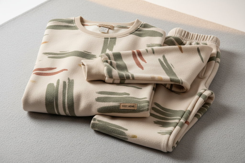 Fleece Lounge Set - Set Display