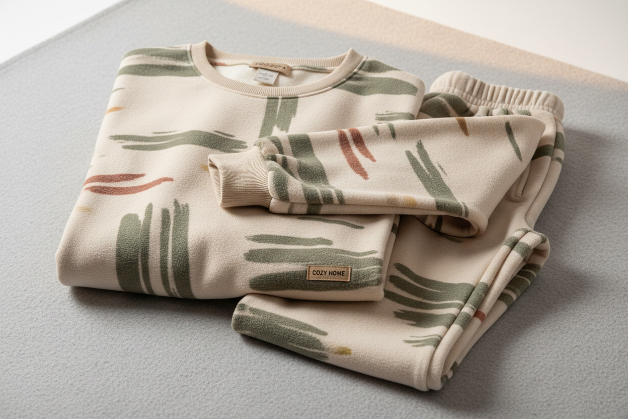 Fleece Lounge Set - Set Display