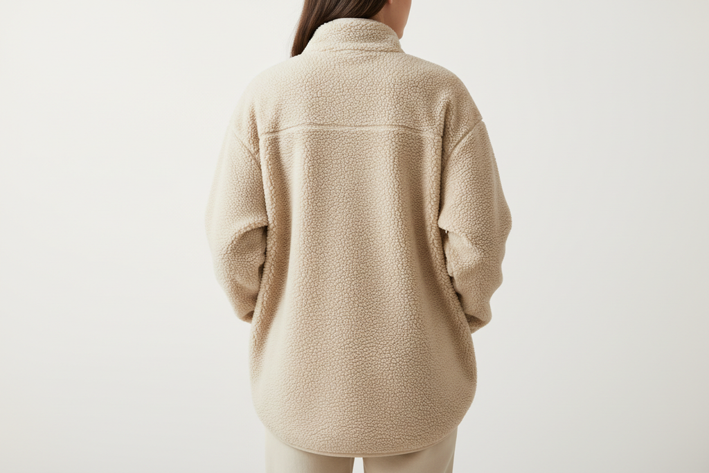 Cozy Fleece Pullover - Achterkant