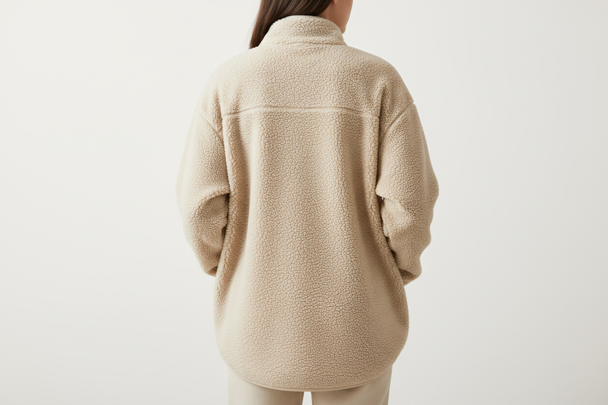 Cozy Fleece Pullover - Achterkant