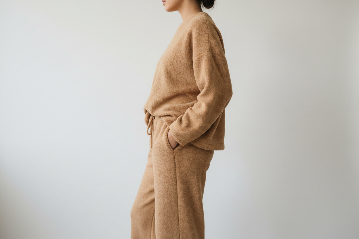 Fleece Lounge Set - Zijkant