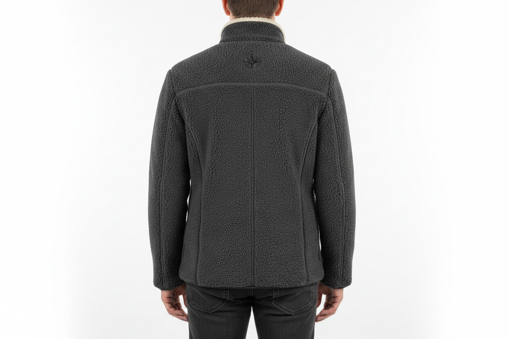 Lined Fleece Jacket - Achterkant
