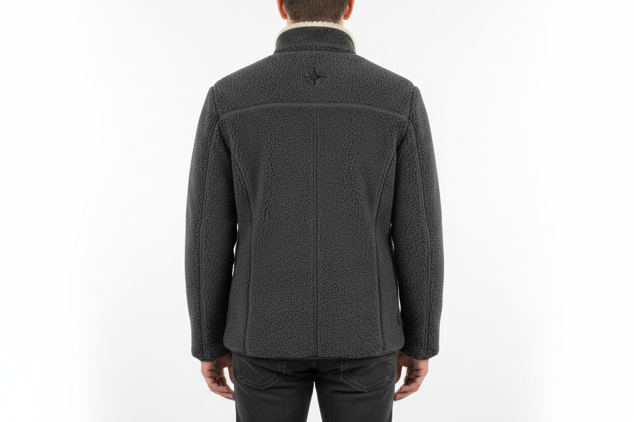 Lined Fleece Jacket - Achterkant